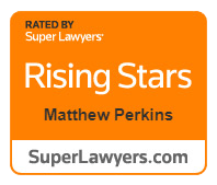 Rated by Super Lawyers Rising Stars Matthew Perkins